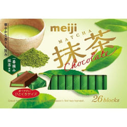 Meiji Matcha Chocolate Box 26 pieces Chocolate