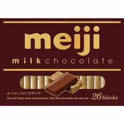 Meiji Milk chocolate box 120g Chocolate