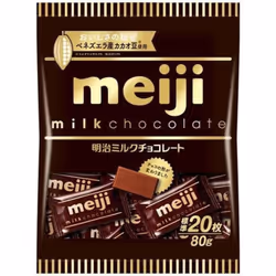 Meiji Milk chocolate bag 80g Chocolate