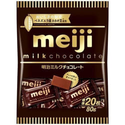 Meiji Milk chocolate bag 80g Chocolate