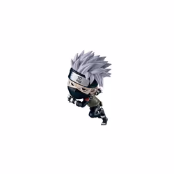 Chibi Masters VE63385 Banda Shippuden 8cm Anime Kakashi Hatake Kawaii Naruto Figure, Multiple Colors