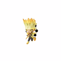 Chibi Masters Bandai Naruto Uzumaki Anime Figure | 8cm Anime Merch Naruto Toy In Action Pose | Mini Figurine In Window Box |  ...