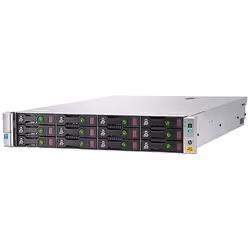 HPE StoreEasy 1650 NAS Rack (2U) Intel Xeon E5 v3 16 GB DDR4 0.24 TB SSD Windows Storage Server 2012 R2 Black, Metallic