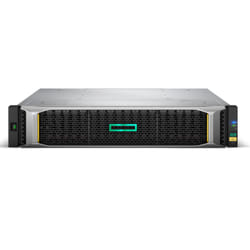 HPE MSA 1050 disk array 4.8 TB Rack (2U) Black, Stainless steel