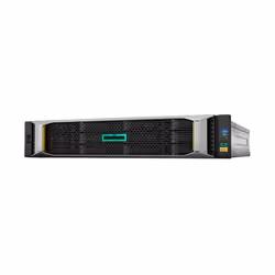 HPE MSA 1050 disk array 4.8 TB Rack (2U) Black, Stainless steel