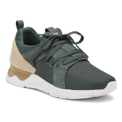 ASICS Mens Dark Green / Marzipan Gel-Lyte V Sanze Trainers - UK 6