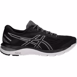 ASICS Gel-Cumulus 20, Park running, Male, Adult, Black, White, Monochromatic, High
