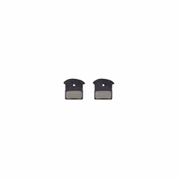 Unisex Bpj05arf J05A RF disc pads and spring alloy back with cooling fins resin, Black