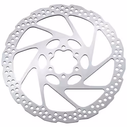 SHIMANO Disc 180 mm 6-Screws SM-RT56 Adults Unisex Silver 180 mm