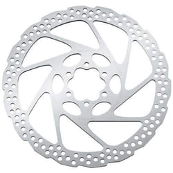 SHIMANO Disc 180 mm 6-Screws SM-RT56  Adults Unisex  Silver  180 mm