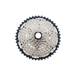 Shimano SLX CS-M7100 12 Speed Cassette - 10-45T, Silver / Black