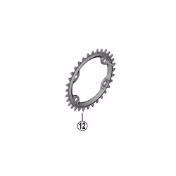 SHIM GEAR 32 TEETH FC-MT610 FOR 12 SPEED.