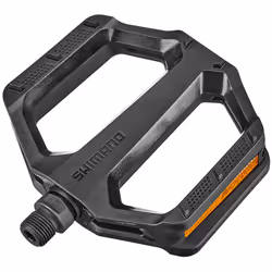 SHIMANO Pd-ef102 Pair Black Pedals Unisex Adult  Black  One Size Pack of 2