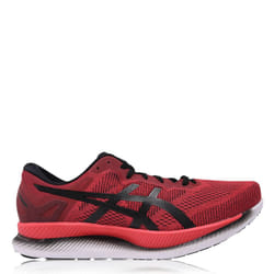 Asics Mens Gents Glideride Lace-Up Breathable Running Trainers Sports Shoes - Red/Black, UK 11.5
