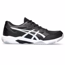ASICS 1071A091.002_9.5, Volleyball, Male, Black, Adult, Black, Gunmetal, Mesh