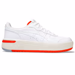 ASICS 1203A289.106_8.5, Male, Adult, Fashion sneakers, Cherry (fruit), White, White, Cherry Tomato, Leather