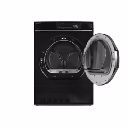 Sharp Home Appliances KD-NCB8S7GB91-EN tumble dryer Freestanding Front-load 8 kg B Black