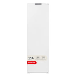 Sharp Home Appliances SJ-SE197E01X-EN freezer Upright freezer Built-in 197 L E White