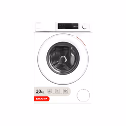 Sharp Home Appliances ES-NFB014DWNAO-EN, Front-load, 10 kg, B, 77 dB, 1400 RPM, A