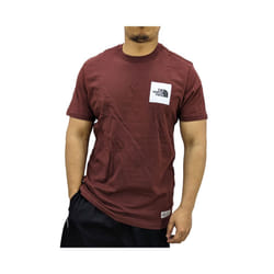 The North Face 009018 Mens Graphic T Shirts - Maroon, S