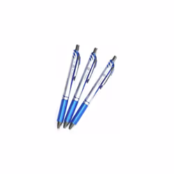 Pentel Energel Deluxe RTX Retractable Liquid Gel Pen 0.5mm Fine Line Needle Tip Blue Ink-value Set of 3(with Values Japan ...