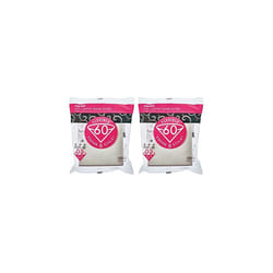 02 100 Count Coffee Paper Filter White Value Set of 2 Pack Total 200 Sheets