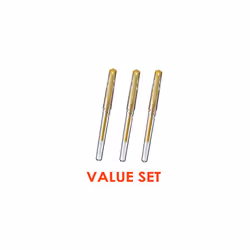Uni Ball Signo Gel Ink Pens -Medium Point 1.0mm-Gold Ink-value Set of 3(With our shop original description of goods)