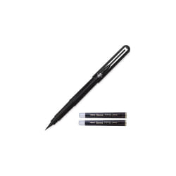 Pentel Arts Portable Pocket Brush Pen Medium Point  1Pen & 2Refills