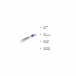 Pentel Refill Ink for EnerGel Liquid Gel Pen / 0.7mm Blue Ink / Value Set of 10 Refills