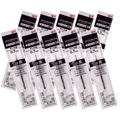 Uni-ball Jetstream Fine Point Roller Ball Pens Refills for Standard Pen Type -0.7mm-black Ink-value Set of 10