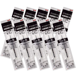 Uni-ball Jetstream Fine Point Roller Ball Pens Refills for Standard Pen Type -0.7mm-black Ink-value Set of 10