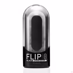 Tenga FLIP 0 Black, Transparent Acrylonitrile butadiene styrene (ABS), Elastomer