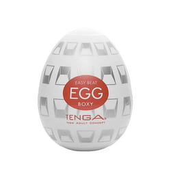 Tenga Egg Boxy Egg masturbator Thermoplastic elastomer (TPE)