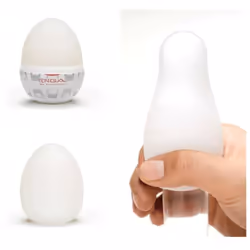 Tenga Egg Boxy Egg masturbator Thermoplastic elastomer (TPE)
