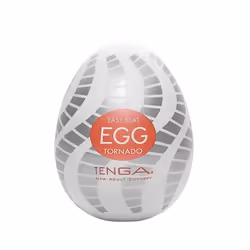 Tenga Egg Tornado, Egg masturbator, Thermoplastic elastomer (TPE), 49 mm, 49 mm, 61 mm, 53 g