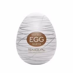 Tenga Egg Silky II, Egg masturbator, Thermoplastic elastomer (TPE), 49 mm, 49 mm, 61 mm, 53 g