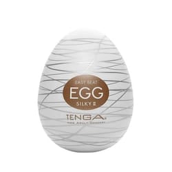 Tenga Egg Silky II Egg masturbator Thermoplastic elastomer (TPE)