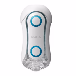 Tenga FLIP ORB BLUE RUSH, Blue, Transparent, White, Acrylonitrile butadiene styrene (ABS), Elastomer, 140 mm, 415 g