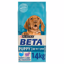 PURINA BETA Puppy Rich In Turkey & With Lamb 14kg