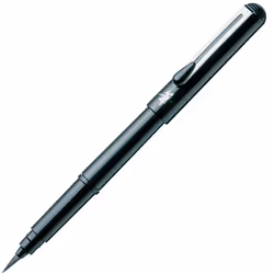 FidgetGear Portable Fude Brush Pen Fude Black Body Medium XGFKP-A 1 PC Brush Pen