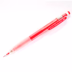 Pilot Color Eno Red Set  0.7mm Mechanical Pencil + Mechanical Pencil Lead 0.7mm  Red  10 Leads(Japan Import)