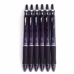 Pilot Acroball Knock Ballpoint Pen 1.0mm Black(BAB-15M-BB) 6 pens per Pack
