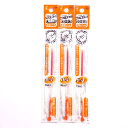 Pilot Hi-Tec-C Coleto Gel Ink Pen Refill 0.4mm  Orange  ? 3 Packs/total 3 pcs (Japan Import) [Komainu-Dou Original Package]