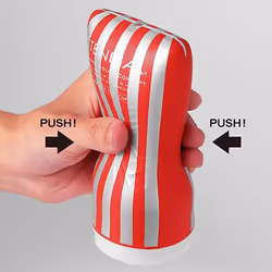 Tenga Soft Case Cup Male stroker Red, Silver, White Thermoplastic elastomer (TPE)