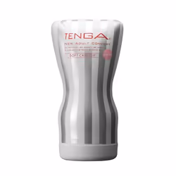Tenga Soft Case Cup Gentle, Silver, Thermoplastic elastomer (TPE), 83 mm, 65 mm, 155 mm, 122 g