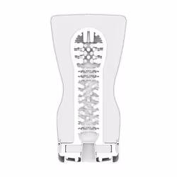 Tenga Soft Case Cup Gentle Silver Thermoplastic elastomer (TPE)