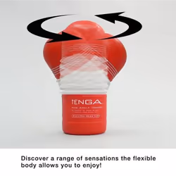Tenga Rolling Head Cup Strong Male stroker Black, White Thermoplastic elastomer (TPE) - Additional view 2