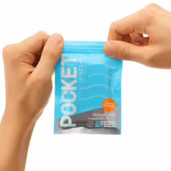 Tenga Pocket Crystal Mist Masturbator Stroker | Flexible Very Fine Texture