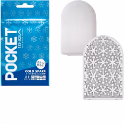 Tenga Pocket Cold Spark Masturbator Stroker | Flexible Very Fine Texture