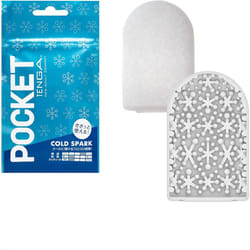Tenga Pocket Cold Spark Masturbator Stroker | Flexible Very Fine Texture